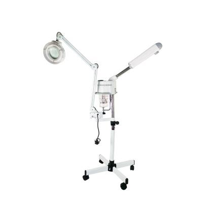 China 900E Ozone Facial Steamer Lamp DEEP CLEANING Head Magnifier with Stand for sale