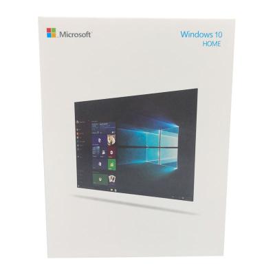 China Win10 Home 32 bit/64 bit USB 3.0 Retail Box Win10 Home FPP Key Full Version Win  10 home for sale