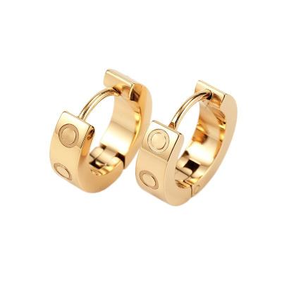 China Jessy Jewelry CLASSIQUE 2021 women girls fashion Hot-selling stainless steel lover's earrings for women girls for sale