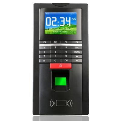 China time & F20 Attendance Biometric Fingerprint RS485 USB RFID Card Door Access Control System and Products with Time Clock Clock Function for sale