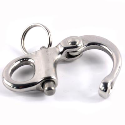 China Retail Industry Swivel Eye Snap Stainless Steel Bail Snap Snap Fixed Snap Shackle for sale