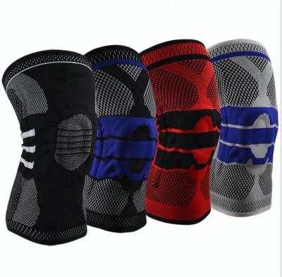 China Comfortable Sports Knee Support Nylon Compression Sleeve Knee Brace For Basketball for sale