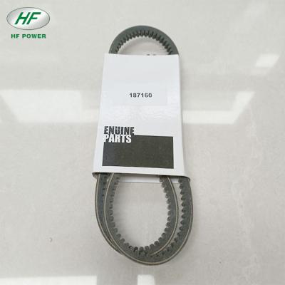 China Machinery Repair Shops Fan Belts C-ummins Size 187160 Diesel Engine Parts Belt for sale