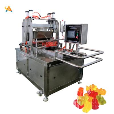 China Multifunctional Hard Candy Gummy Candy Depositor High Efficiency Small Jelly Pouring Machine for sale