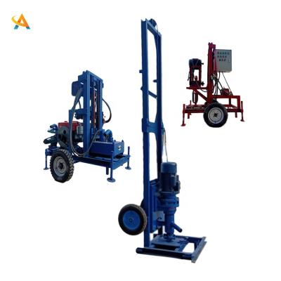 China High Efficiency Water Well Drilling Rig Portable Diesel Hydraulic Rotary Drilling Rig /Electric Drilling Core Mine Drilling Rig for sale