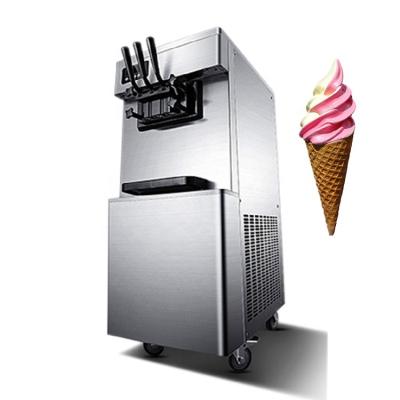 China Brave Man Automatic Commercial Frozen Yogurt Ice Cream Softee Cone Production Service Making Soft Ice Cream Machine Price for sale