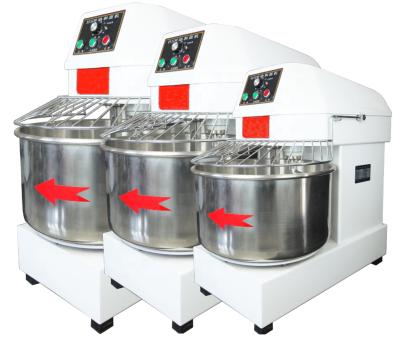 China High efficiency 50kg industrial electric dough kneading machine bakery home dough spiral mixer for sale for sale