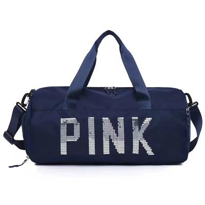 China Custom Logo Large Capacity Waterproof Travel Bag Sports Gym Bag for sale