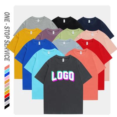 China New Style Sustainable High Quality Cotton T-shirt Thick Loose Short Sleeve Men's Empty T-Shirt for sale