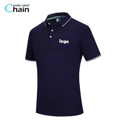 China 2020 Viable High Quality Mens Golf Shirts Custom Logo Printing Printed Pictures Polo Shirt for sale