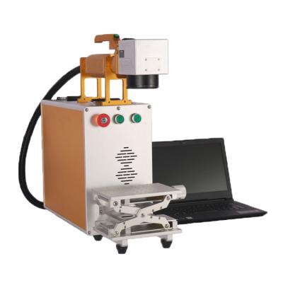 China 20W 30W 50W Air Cooled Portable Handheld Fiber Laser Marking Machine with 2D 3D Working Table for Metal Engraving for sale