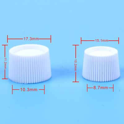 China Widely Used Plastic Material  Cover Lids Toothpaste PE And Pigment Screw Caps for sale