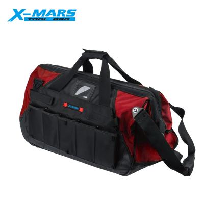 China Big capacity ; Portable X-Trouble Professional Wholesale Professional Heavy Duty 24inch Quality 24inch Tool Bag Trolley Bag High Wheel Height Multi-pocket for sale