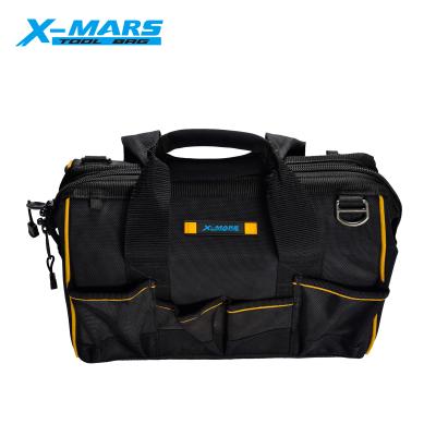 China Big capacity ; Portable X-Trouble Oxford Cloth Garden Tool Bag Electrician, Custom Logo Heavy Duty Tool Kit Waterproof Electrician Tool Bag for sale