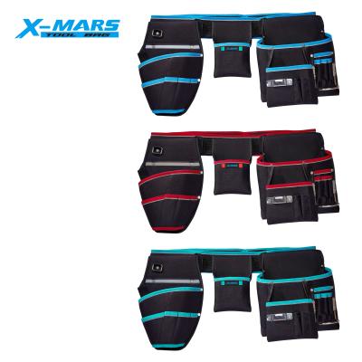 China Big capacity ; Portable X-Marl Heavy Duty Tool Storage Belt Bag for sale