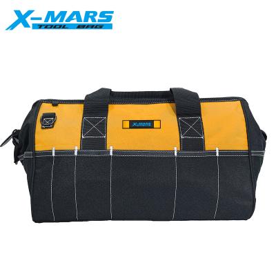 China Big capacity ; Portable X-Marl High Quality Heavy Duty Reinforced 600D Polyester Tool Bag For Plumbers for sale