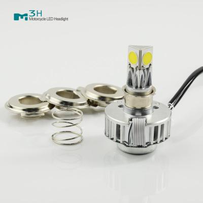 China Hohes Lumen Motorrad-Scheinwerfer-Birnen 24 Watt-12V LED, Scheinwerfer-Birne H4 LED zu verkaufen