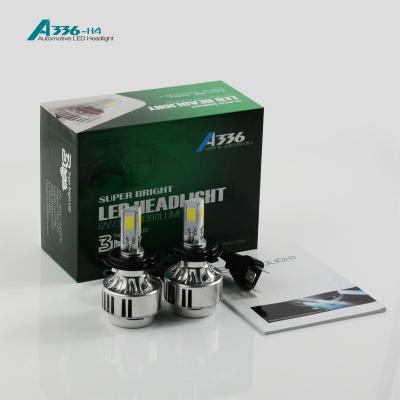 China LED H4 Headlight Conversion Kit LED Headlight Bulb Aviation Aluminum Material 50000 Hours Lifespan for sale