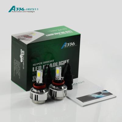 China Sanan bricht Scheinwerfer-Lampe H8 H9 H11 LED, LED-Scheinwerfer-Umwandlungs-Ausrüstungen ab zu verkaufen