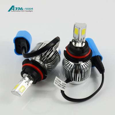 China 36W 9004 LED Headlight Bulb , All In One LED Headlight 360° Emitting Beam Angel for sale