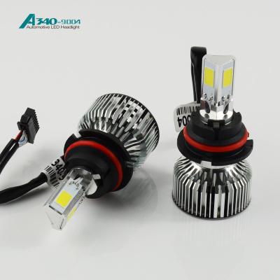 China Sanan Chip High Low Beam LED Headlight Kits , 40W LED Headlight Bulbs 9004 for sale