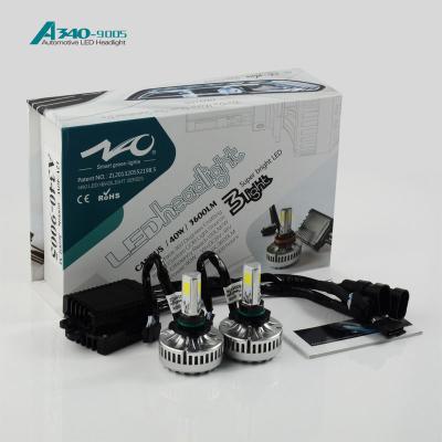 China 3.2A 3pcs Automotive LED Headlight Bulbs Conversion 9004 9005 OEM / ODM for sale