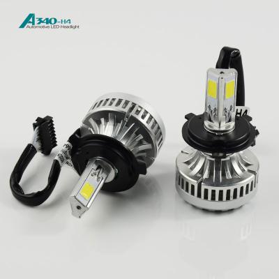 China ILIGHT High Low Beam LED Headlight Kit , 40 Watt H4 LED Headlight Bulbs for sale