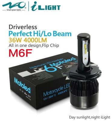 China Smallest design Bright Motorcycle Headlight M6F with Dual cooling system for sale