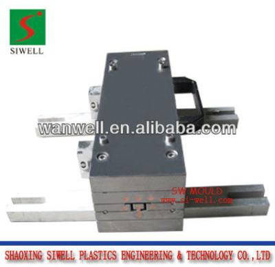 China Curtain Rail Steel Plastic Extrusion Molding for sale