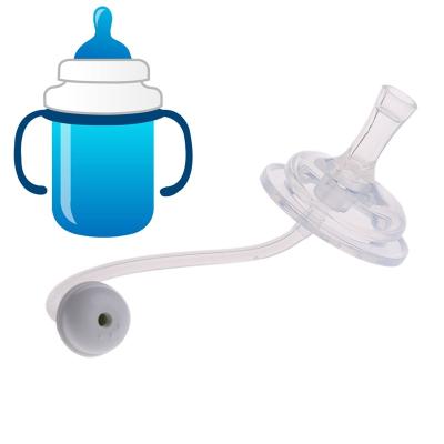 China Straw Replacement Wide Mouth Caliber BPA Free Silicone Baby Bottle Feeding Accessories for sale