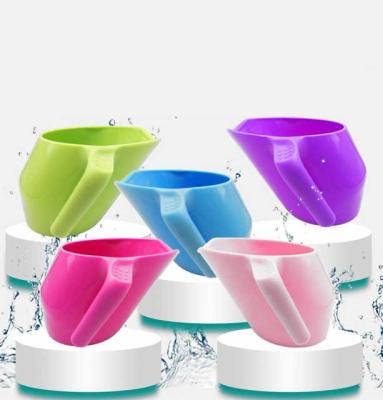 China BPA Free New Style Slant Mouth PP Baby Learn To Drink Juice Milk Cup Children Gargle Cup Anti Drop Training Cup for sale