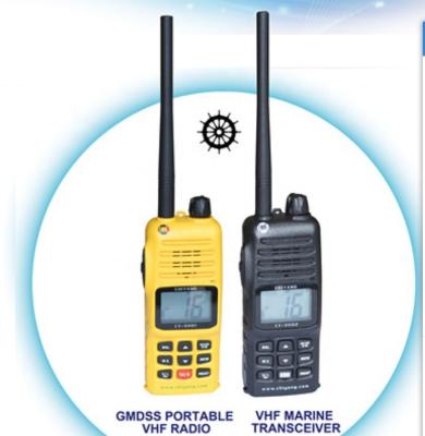 China Handheld GMDSS drahtloses tragbares Marine VHF Radio Walkie Talkie mit MSDS-Zertifikat zu verkaufen