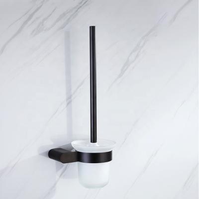 China Modern Quality Stainless Steel Toilet Brush Holder Toilet Brush Plunger With Plastic Handle Product for sale