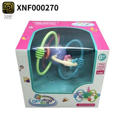 China High Quality Soft Plastic Baby Toys Baby Rattle And Teethers Toys for sale