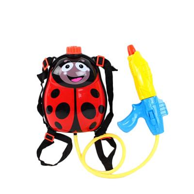 China Water Gun Summer Shooter Toy Plastic Children Beach Backpack Water Gun for sale