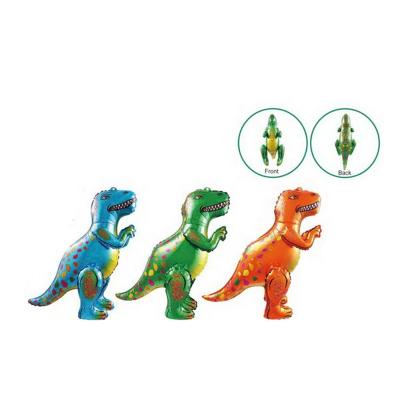 China Party Decoration EasternHops Dinosaur Party Supplies Triceratops Dragon Dinosaur Birthday Funny Horned Dino Foil Balloon Decorations for sale