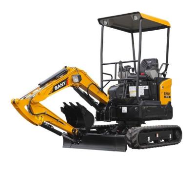 China Construction Material Mini Excavator Prices SY16C 1.6T Stores Factory Price for sale