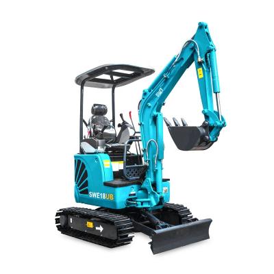 China Construction Material Stores CE Best Price 1.8 Ton SWE18UF Mini Excavator For Whosale for sale