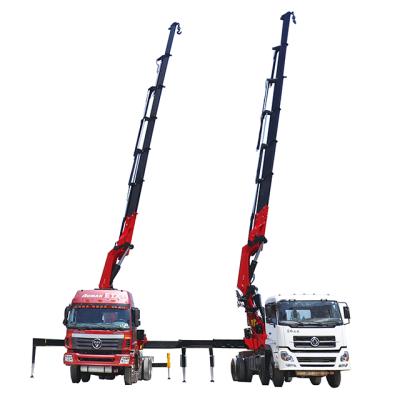 China TRUCK CRANE 6 ton knuckle boom truck crane reliable quality for logistics for sale