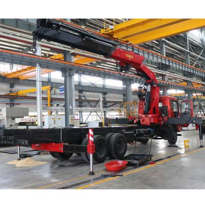 China TRUCK CRANE 6 Ton Knuckle Boom Truck Crane Reliable Quality For Truck for sale