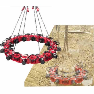 China Building Material Shops Concrete Pile Head Cutting Breaking Machine On Excavator for sale