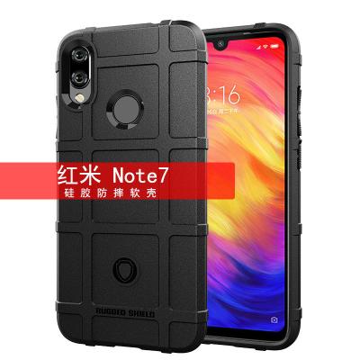 China Reliable Quality For Xiaomi Redmi Note 7 / Note 7 Pro Case Shockproof Rugged Soft TPU Phone Case For Redmi Note 7 for sale