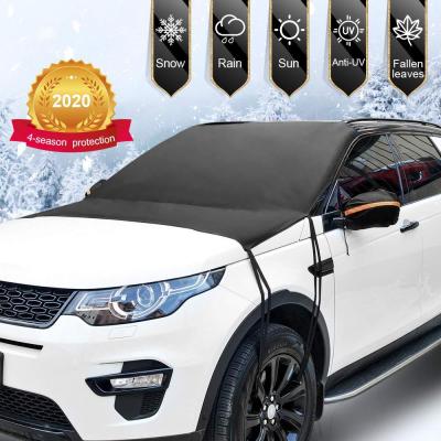 China Front Windshield Sunshade Polyester Dupont Nylon PE Auto Foldable Car Sun Shade Silver Black Waterproof OEM for sale