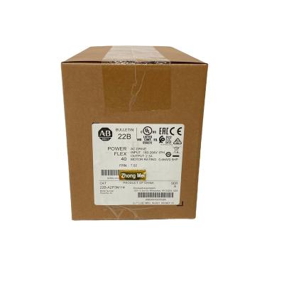 China Brand New Allen Bradley PowerFlex 40 AC Drive Inverter 22B-A2P3N114 Frame B for sale