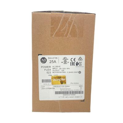 China New and Original AC Drive Allen Bradley PowerFlex 523 Frame 25A-V1P6N104 A for sale