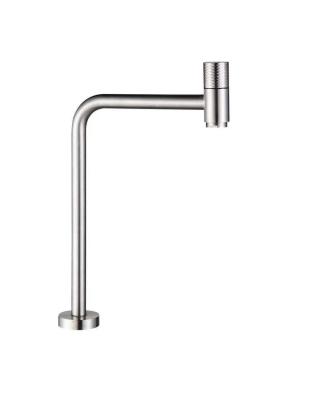 China High Long Spout Single Deck Mounted Faucet OEM SUS304 Bibcock en venta