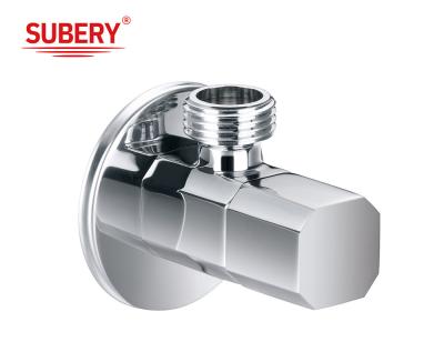 China Zinc Alloy Square bathroom Cheap Angle Valve Kitchen 1/2 Inch Anti-corrosion Stop Check Core for sale