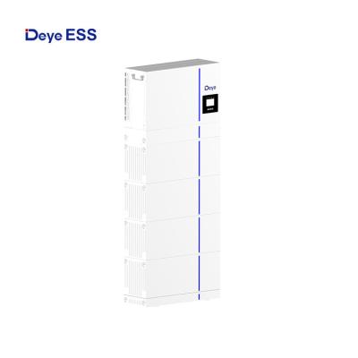 China Deye ESS Manufacturer All In One Inverter Lithium LiFePO4 Ion Energy Solar Storage Battery Systems AI-W5.1-ESS for sale