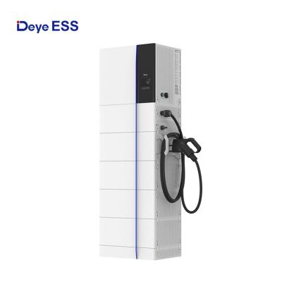 China Deye ESS High Voltage Li-ion 150~700V BMS Protection All in One Solar Power Storage Battery with EV Charger GB-SCL for sale