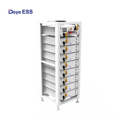 China Deye ESS Hot Sale EU US Battery Pack 51.2V 100Ah 5kWh Solar Power Storage System LiFePO4 Battery 100 for sale